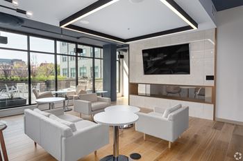 Clubroom with kitchen